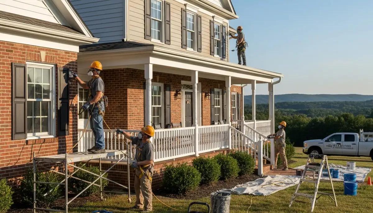 Charlotte, NC painting professionals delivering expert interior and exterior house painting services