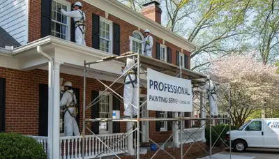 Charlotte, NC painting contractor providing professional interior and exterior house painting services