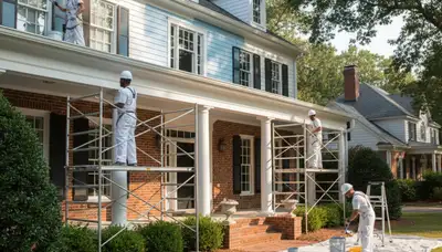 Charlotte, NC painting company providing professional interior and exterior painting services