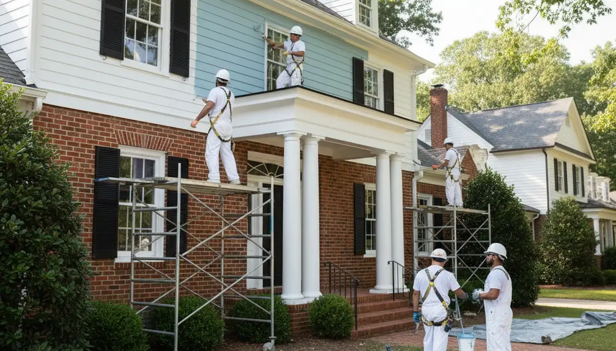 Charlotte, NC painting contractor providing professional interior and exterior house painting services