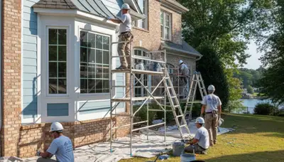 Charlotte, NC painting contractor serving homes and businesses with professional interior and exterior painting