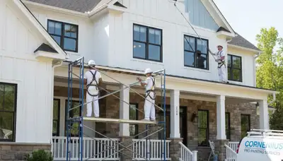 Charlotte, NC painting contractor providing professional interior and exterior house painting services