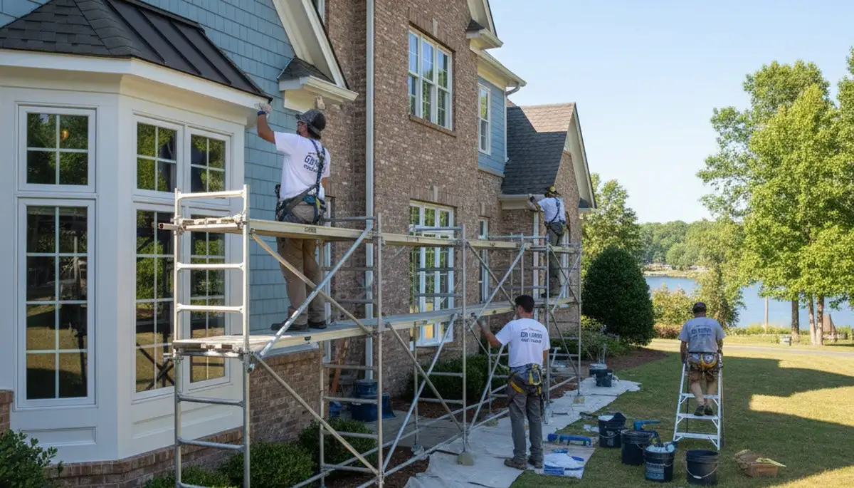Charlotte, NC painting contractor serving homes with professional interior and exterior painting services