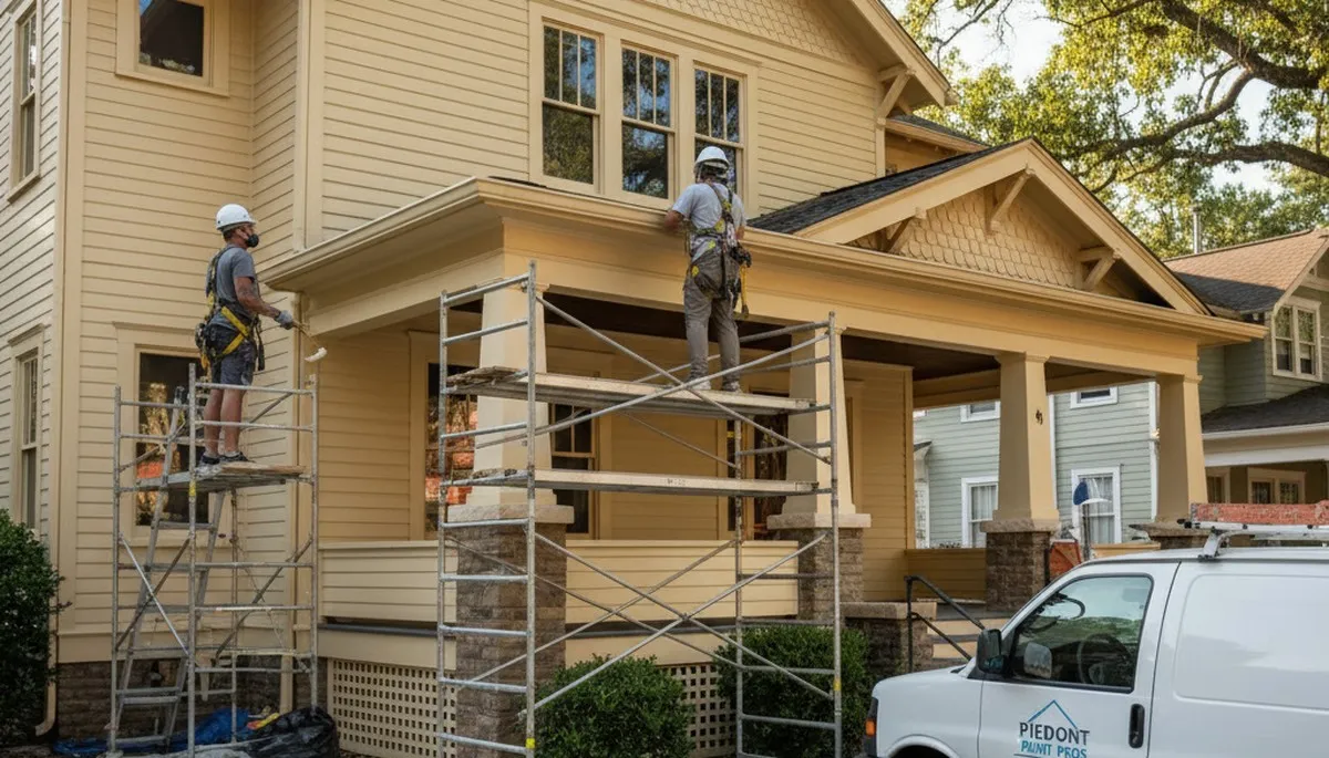 Painting contractor in Charlotte, NC providing professional interior and exterior painting services