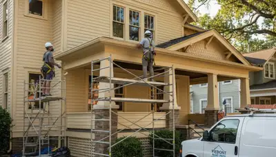 Painting contractor in Charlotte, NC providing professional interior and exterior painting services