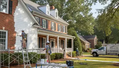 Charlotte, NC painting contractor providing professional interior and exterior house painting services