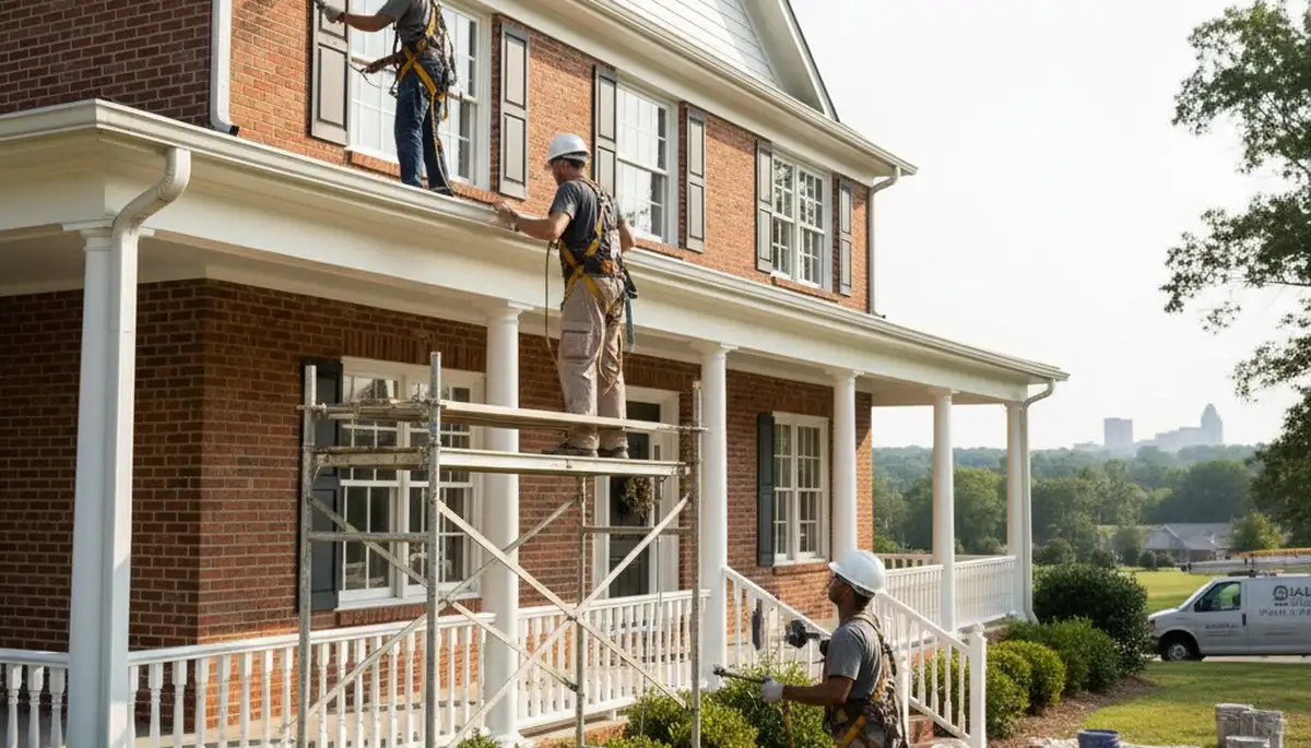 Charlotte, NC painting company logo for interior and exterior house painting services