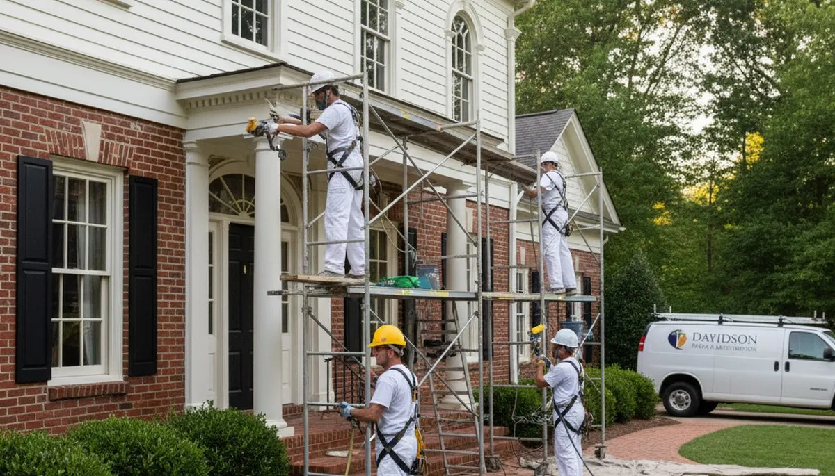 Charlotte, NC painting contractor providing professional interior and exterior house painting services