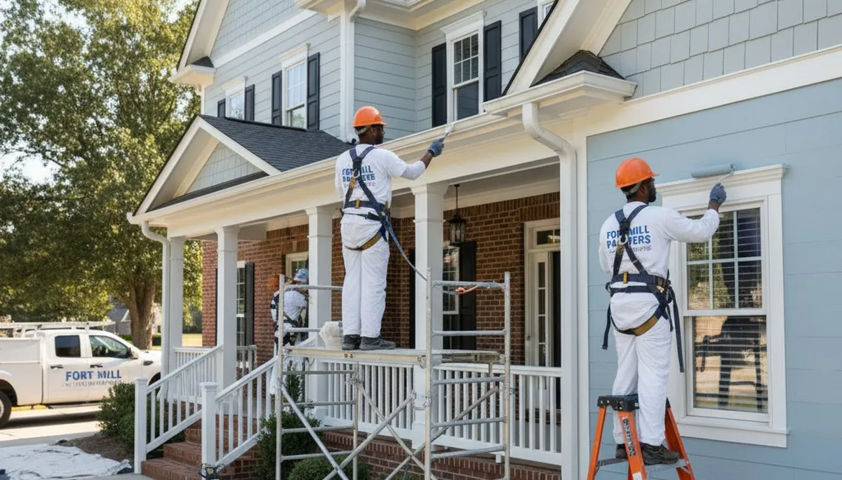 Professional painting contractor serving Charlotte, NC for interior and exterior home painting