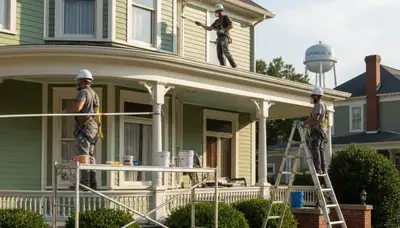 Charlotte, NC painting contractor serving homes and businesses with professional interior and exterior painting