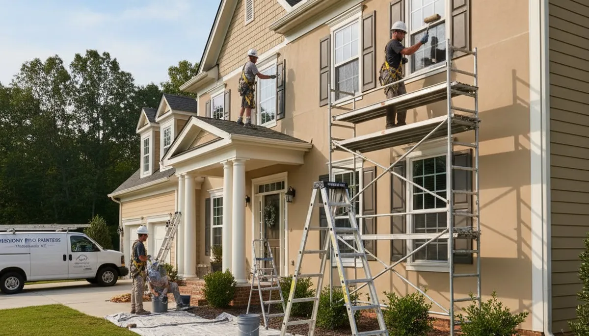 Charlotte, NC painting contractor serving homeowners with professional interior and exterior painting services