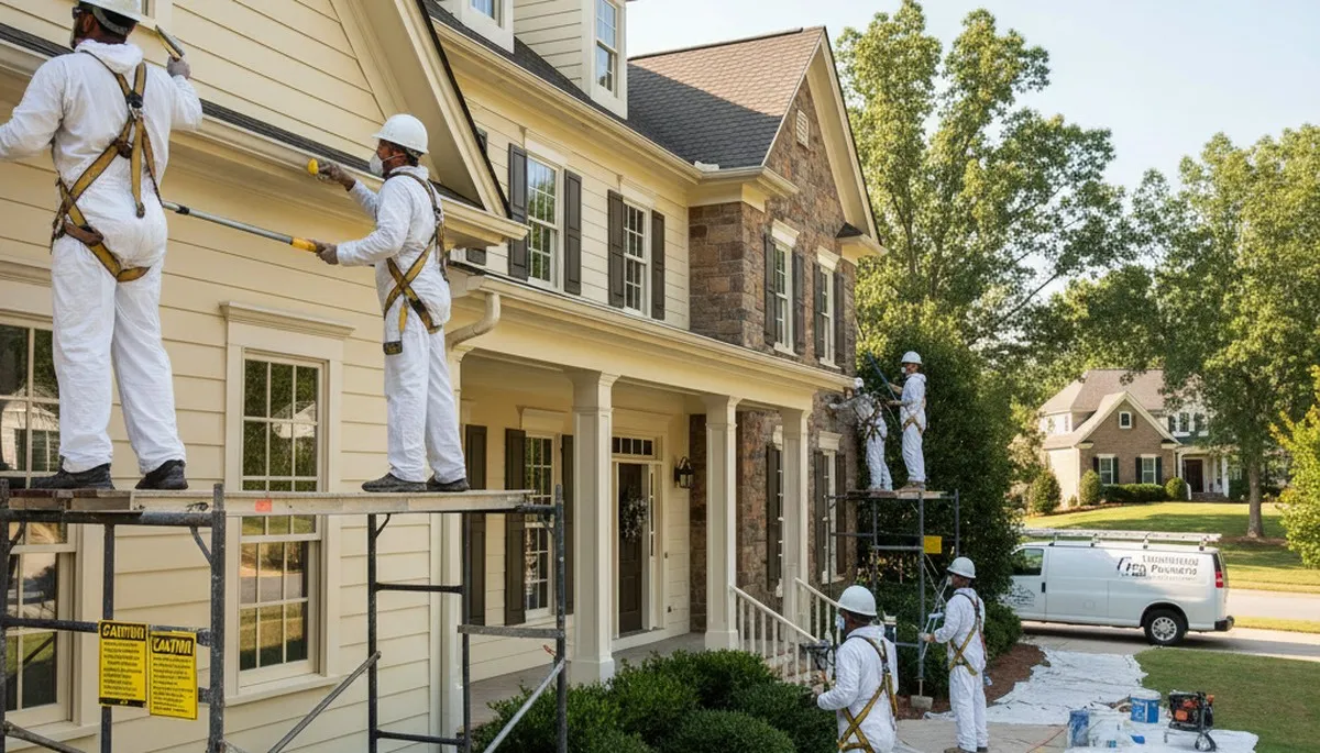 Professional painting services in Charlotte, NC for residential and commercial projects
