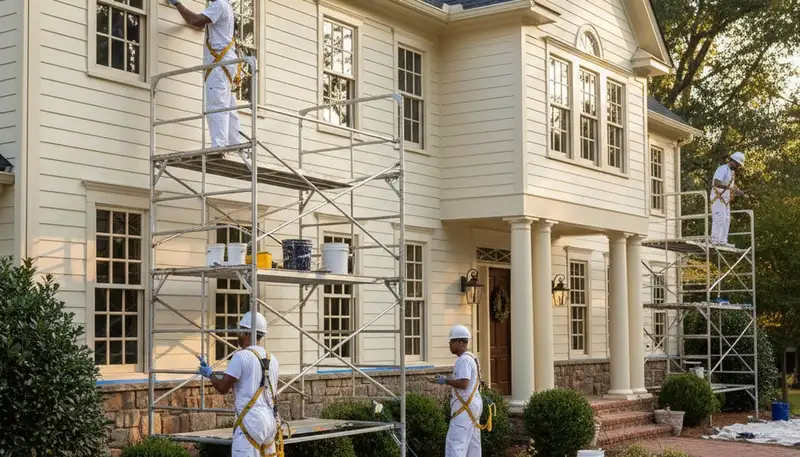 Charlotte, NC painting contractor providing professional residential and commercial painting services