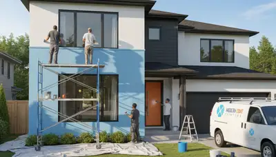 Charlotte, NC house painting services by Charlotte Paint Pros for interior and exterior homes