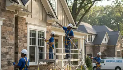 Charlotte, NC painting contractor serving homes and businesses with professional interior and exterior painting