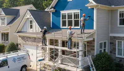 Charlotte, NC painting company serving homes with professional interior and exterior painting services