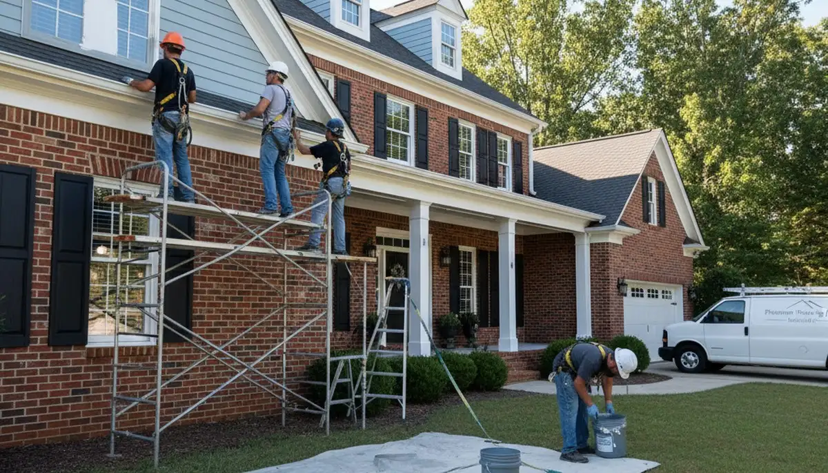 Charlotte, NC painting contractor team serving residential and commercial painting projects