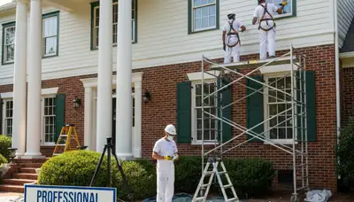Charlotte, NC painting contractor providing professional interior and exterior painting services