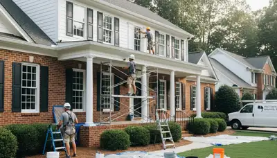 Charlotte, NC painting contractors for interior and exterior home painting services