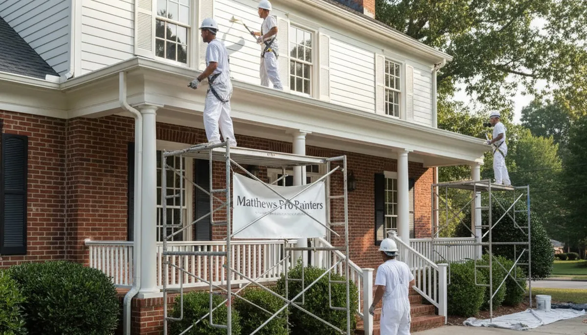 Professional painting service in Charlotte, NC for residential and commercial projects