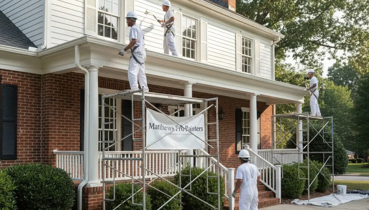 Professional painting service in Charlotte, NC for residential and commercial projects