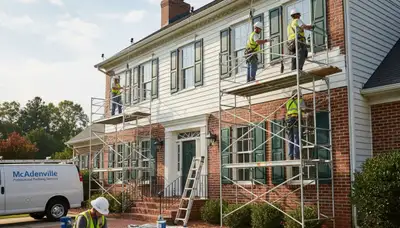 Painting contractor serving Charlotte, NC for interior and exterior home painting services