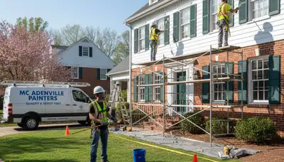 Charlotte, NC painting contractors providing professional interior and exterior house painting services