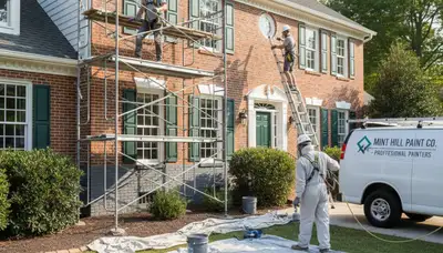 Painting contractor in Charlotte, NC providing professional interior and exterior painting services