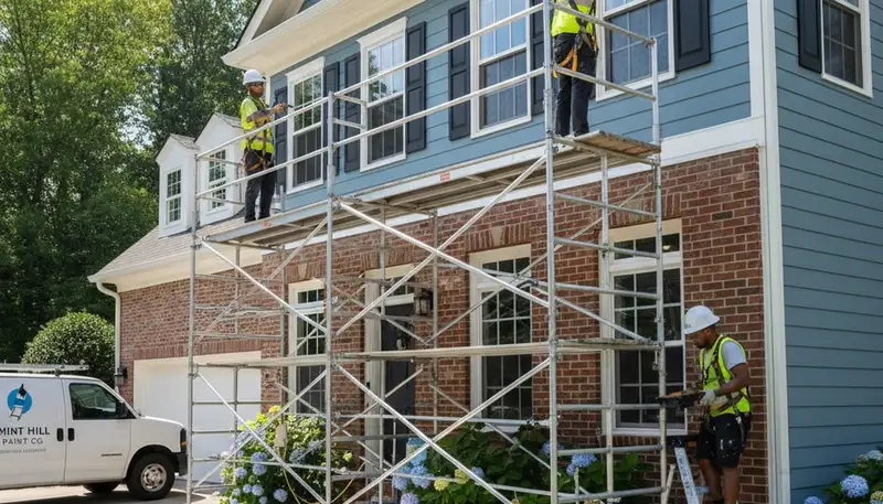 Charlotte, NC painting contractor serving homes and businesses with professional interior and exterior painting