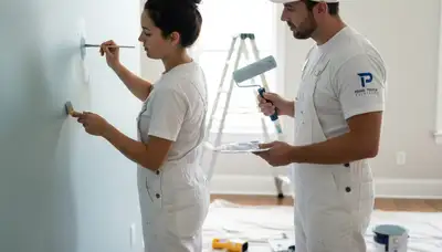 Charlotte Paint Pros providing paint touch-ups in Charlotte, NC for clean, refreshed walls