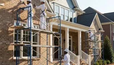 Charlotte, NC painting contractor providing professional interior and exterior painting services